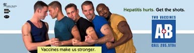 LGBTQ health awareness - Vaccines Make Us Stronger