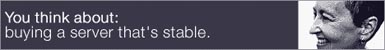 IBM - Buying A Server/Running A Horse Farm