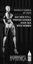 Svedka Vodka - Gay Men Still Prefer Svedka Over Sex With Women