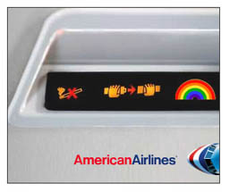 American Airlines - Rainbow