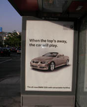 BMW - When the Top's Away, the Car Will Play