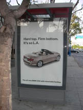 BMW - Hard Top. Firm Bottom. It's so L.A.