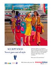American Airlines -  Fly Forward - woman