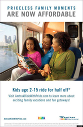 Amtrak - Priceless Family Moments Are Now Affordable (female)