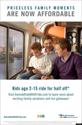 Amtrak - Priceless Family Moments Are Now Affordable (male)
