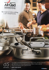 All-Clad - The secret to better cooking is d5 stainless.