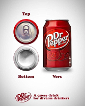 Dr Pepper - Top - Bottom - Vers