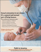 LGBTQ issues awareness - Doctor and Baby