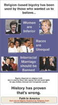 LGBTQ issues awareness - History Has Proven That's Wrong