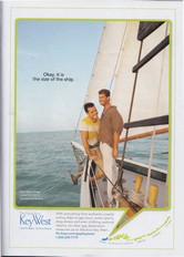 The Florida Keys/Key West - Size of the Ship