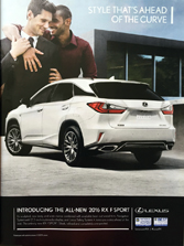 Lexus - Style that's Ahead of the Curve