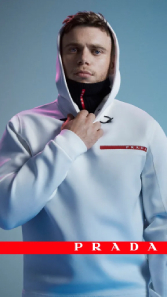 Prada - Gus Kenworthy-White hoody
