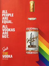 Stolichnaya/Stoli - All People Are Equal. All Vodkas Are Not.