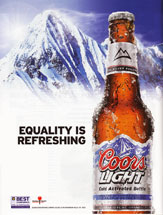 Coors Light - Equality Is Refreshing
