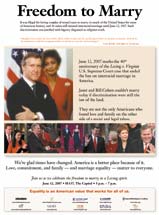 LGBTQ issues awareness - Loving v. Virginia Anniversary