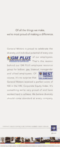 GM Plus - We're Most Proud Of Making A Difference.