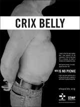 AIDS/HIV Awareness - HIV Is No Picnic- Crix Belly