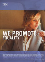IBM - We Promote Equality