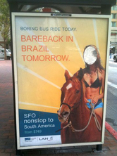 LAN Airlines - Bareback in Brazil Tomorrow