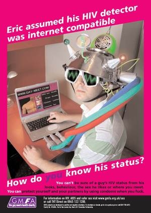 LGBTQ health awareness - HIV Detector Protect from Internet