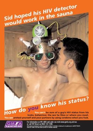 LGBTQ health awareness - HIV Detector Protect from Internetin Sauna