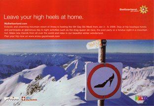 Switzerland - Leave Your High Heels At Home