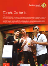 Switzerland - Zürich. Go For It.